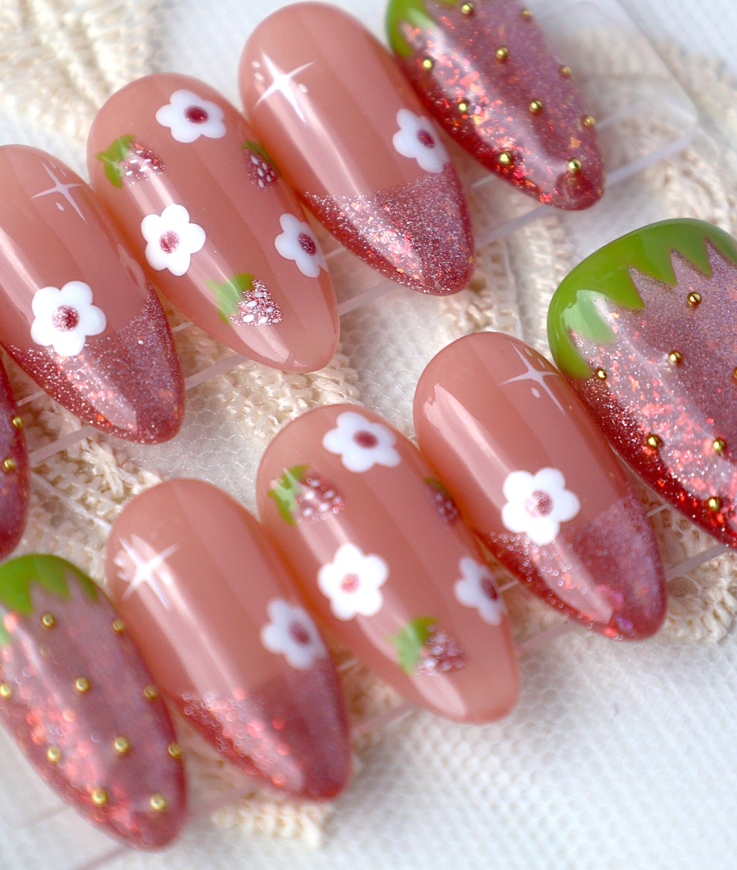 Pink Strawberry Gummies