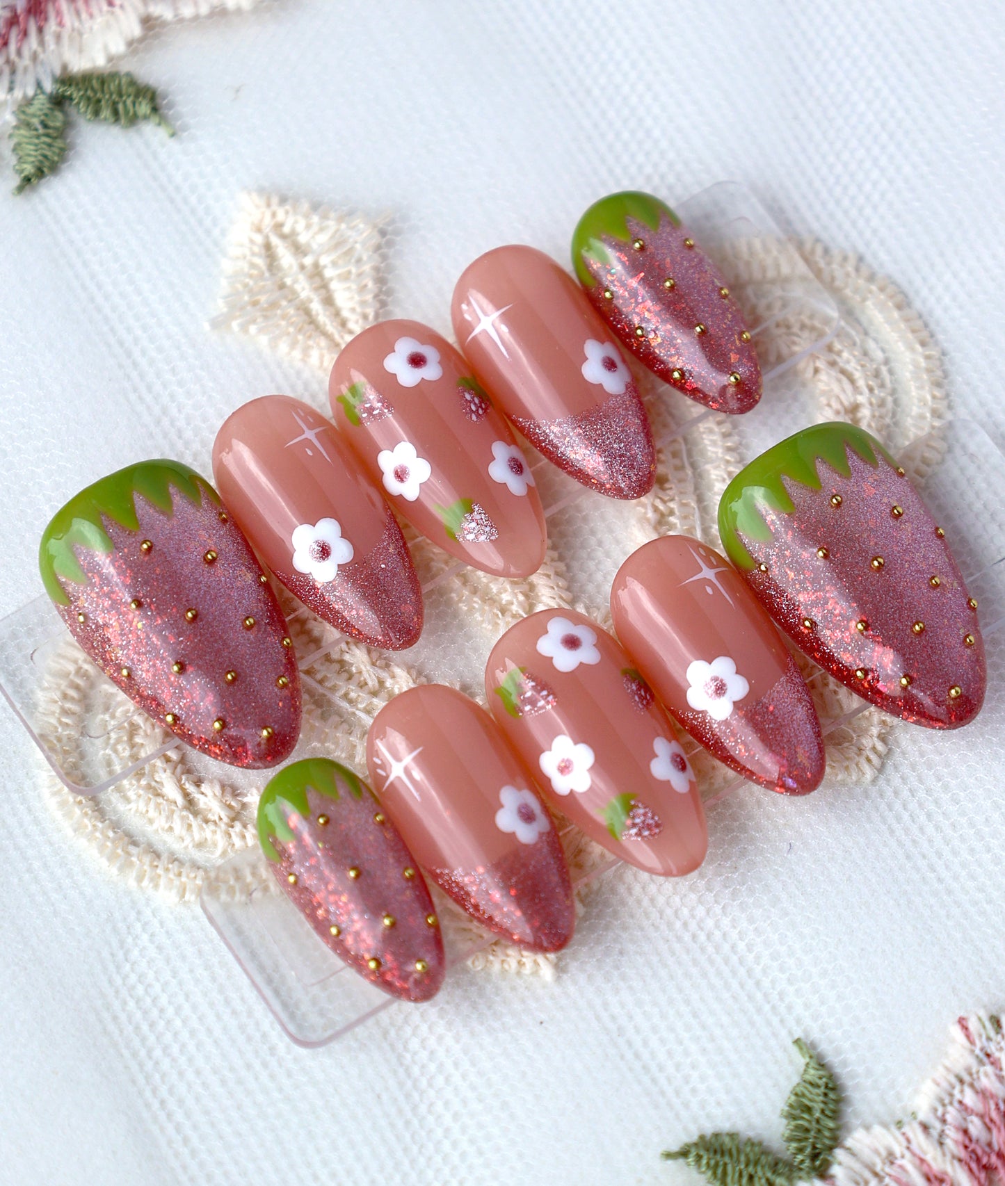 Pink Strawberry Gummies