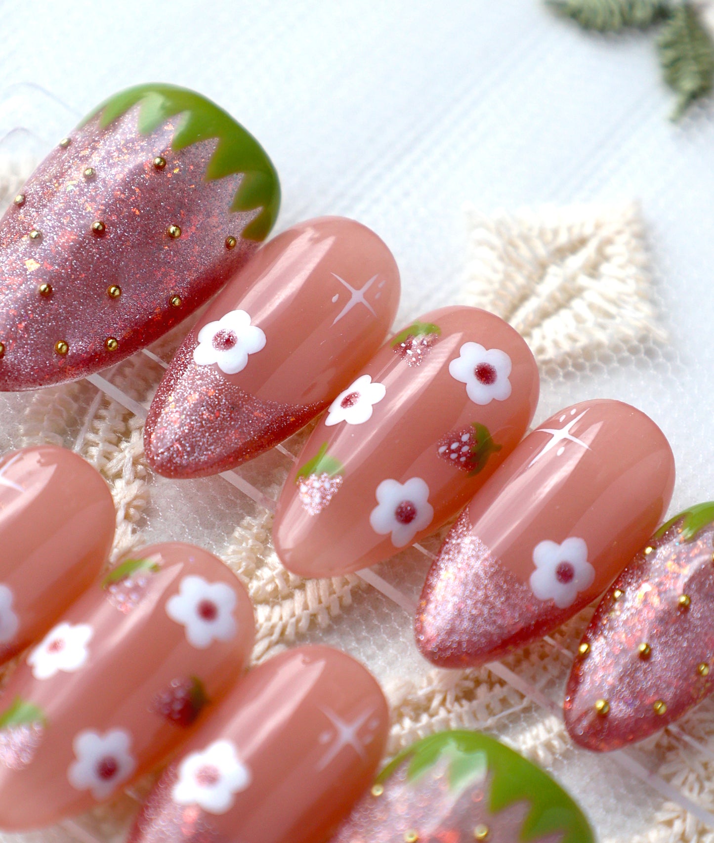 Pink Strawberry Gummies