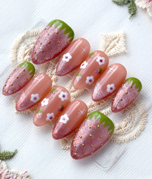 Pink Strawberry Gummies