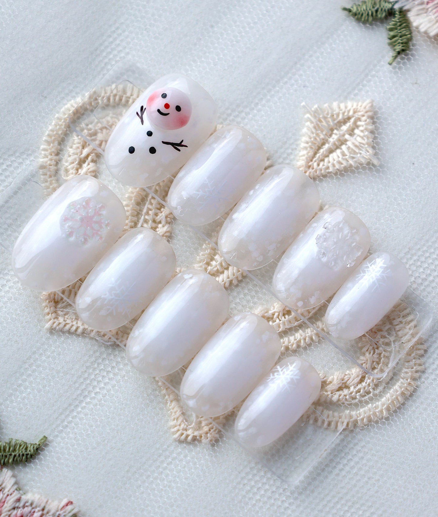 Snowman That Blushes (color-changing set)