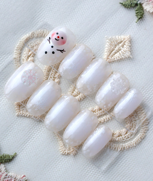 Snowman That Blushes (color-changing set)