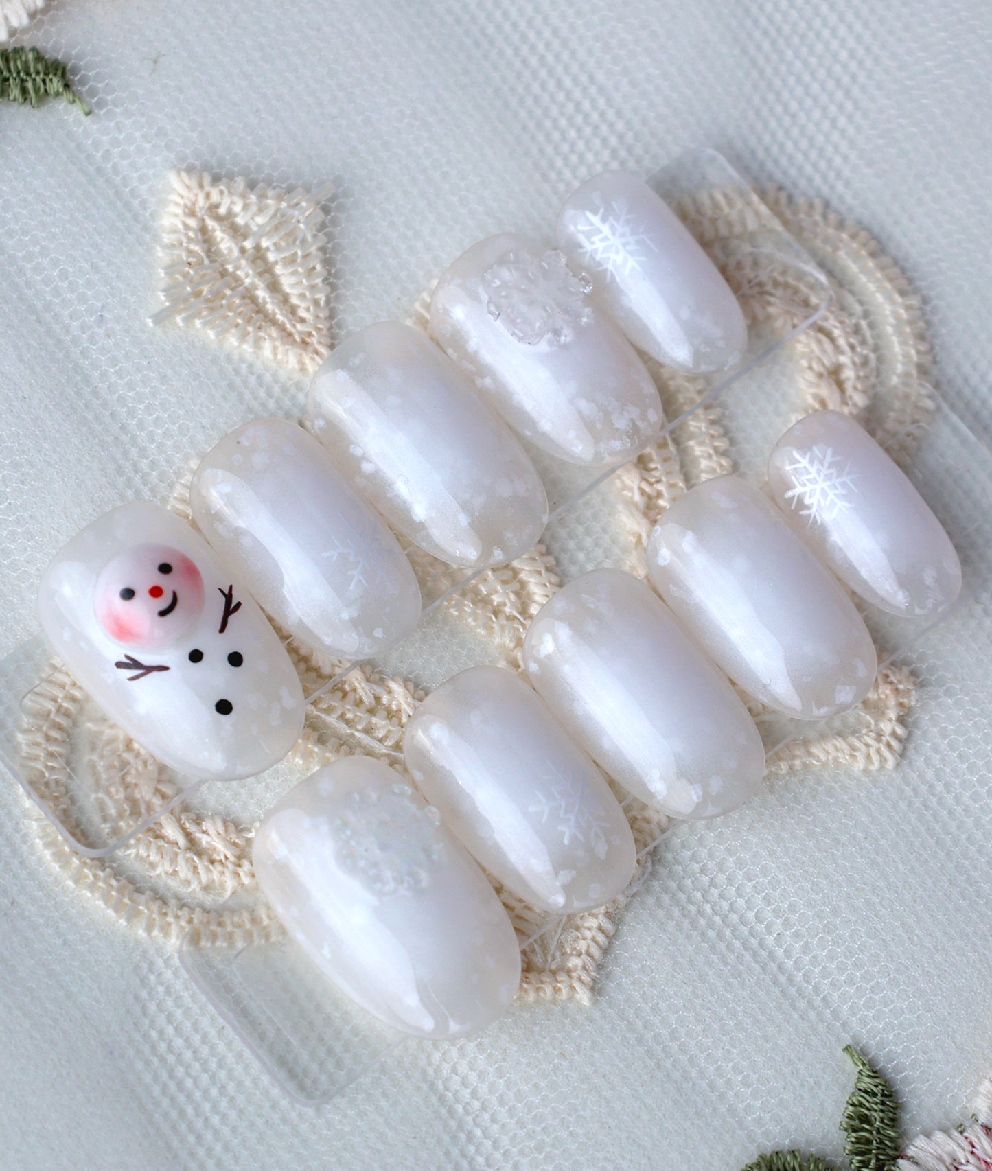 Snowman That Blushes (color-changing set)